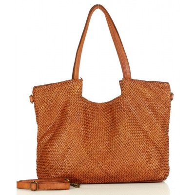 11■ Tote Shopper Tasche Schwarz Leder mit reißverschluss 